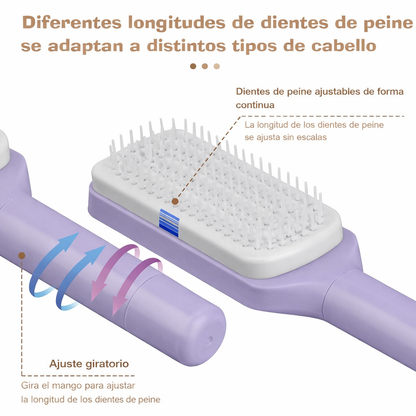 Cepillo Autolimpiante Para El Cabello