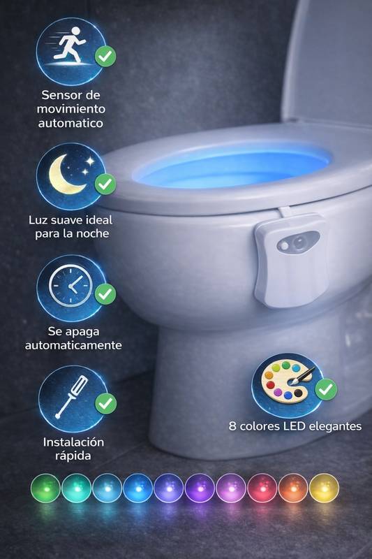 SmartLuz WC - Luz con sensor para inodoro