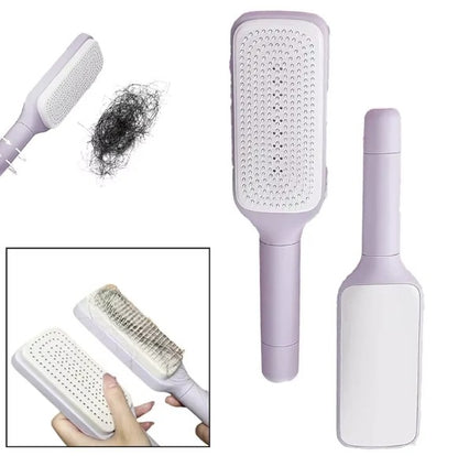 Cepillo Autolimpiante Para El Cabello